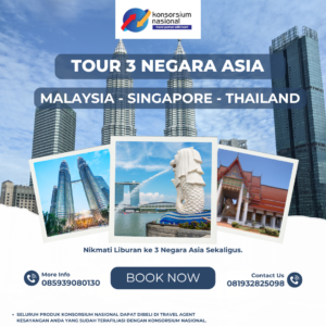 Tour 3 Negara Asia 7D6N