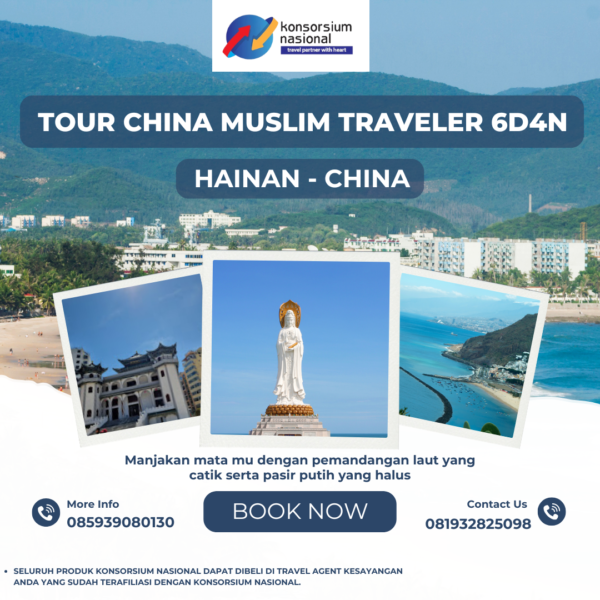 Tour Hainan China Muslim Traveler 6D4N