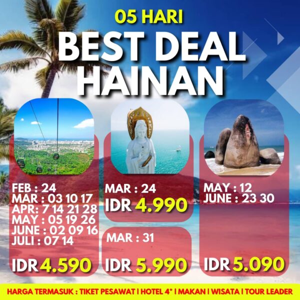 Tour Hainan China Reguler 5D3N - Gambar 2