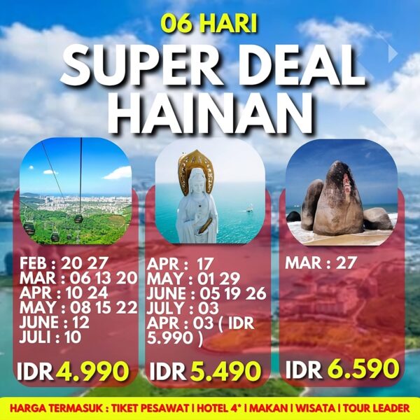 Tour Hainan China Reguler 6D4N - Gambar 2