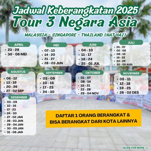 Tour 3 Negara Asia 7D6N - Gambar 4