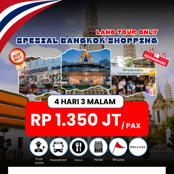 Tour Bangkok Shopping 4D3N - Gambar 2