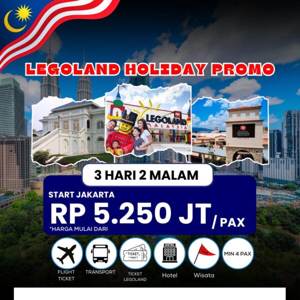 Tour Lego Land Holiday Malaysia 3D2N - Gambar 2