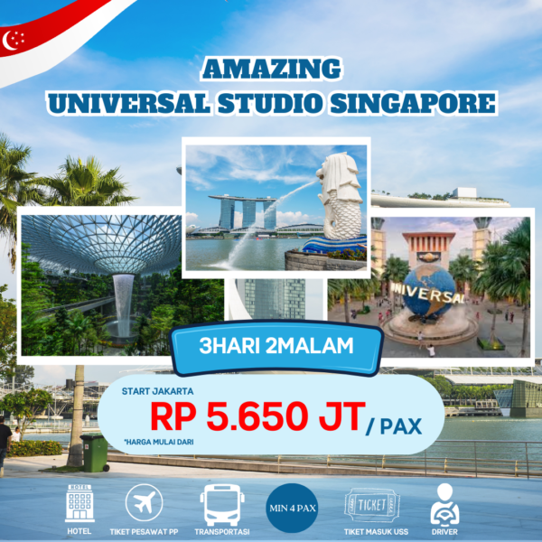 Tour Amazing Universal Studio Singapore 3D2N - Gambar 2